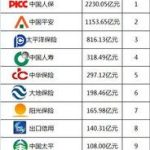 中国十大保险公司排行榜,揭秘十大保险公司实力对决